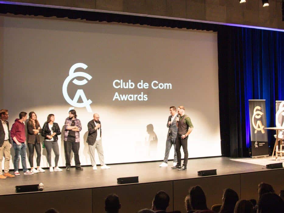 Soirée Club de Com Awards